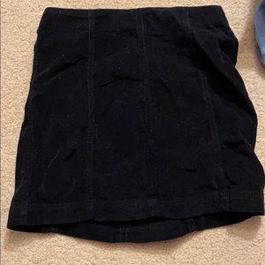 Black free people skirt